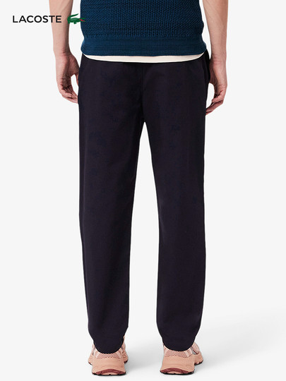 LACOSTE法国鳄鱼男装25秋季新款时尚百搭舒适cleanfit长裤|XH0062