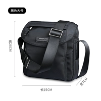 Черная большая нейлоновая ткань