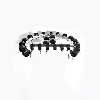 Алюминиевое кольцо + 25 черных проволочных коробок (без полки)