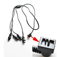 Водонепроницаемая модель 01 головка 1 Out 4 линии (1,2 метра)