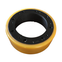 Ningbo storage Force walking electric truck QBA15 economical stacker QDA-10E 12E main driving wheel