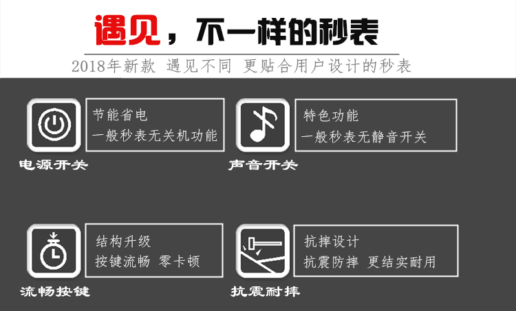 マルチトラック電子ストップウォッチタイマー競技専用体育教師生徒審判ランニング陸上競技コードメータータイマー,タオバオ代行-チャイナトレーディング