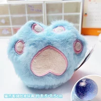 Подвеска из лапы голубой кошки пузырьковой кулон