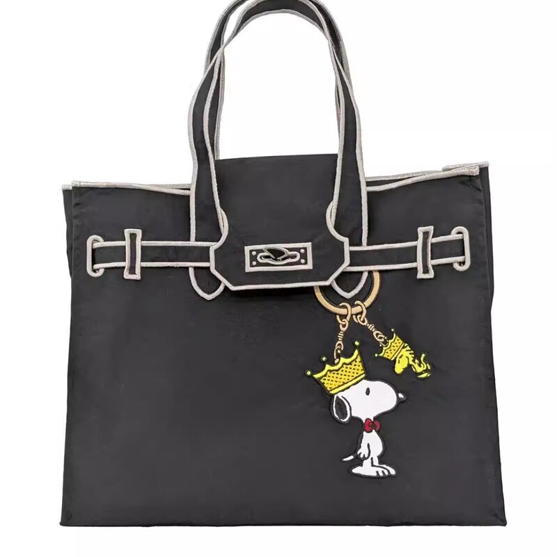 Lacousette Snoopy Co-Branded Shopping Bag August New Product Nylon Shopping Bag Eco-Friendly Bag
