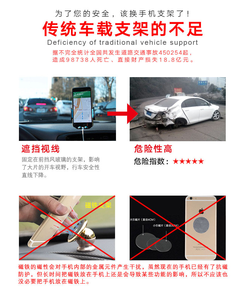 Support téléphone mobile QADOU - Ref 1366299 Image 9