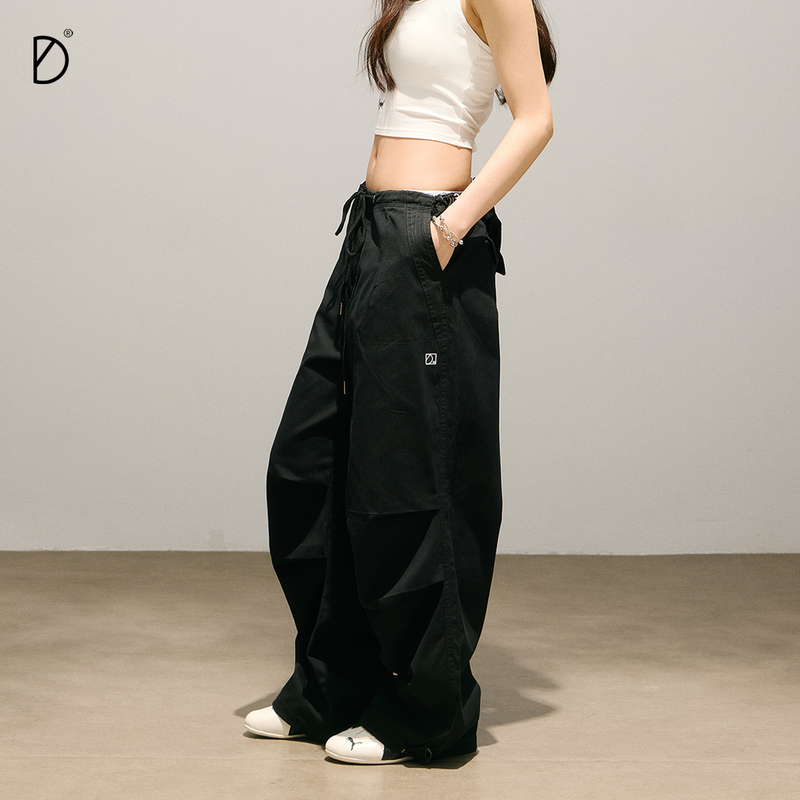 Smile Ddd【Classic Paratrooper Pants】260G Breathable Woven Matte Finish American Street Dance Sports Casual Pants Smile Ddd【Classic Paratrooper Pants】260G Breathable Woven Matte Finish American Street Dance Sports Casual Pants