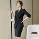 Suit suit female summer design sense professional suit fashion temperament goddess fan business suit formal suit lawyer overalls