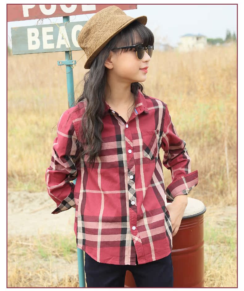 Chemise fille à manche longue - Ref 2084844 Image 17