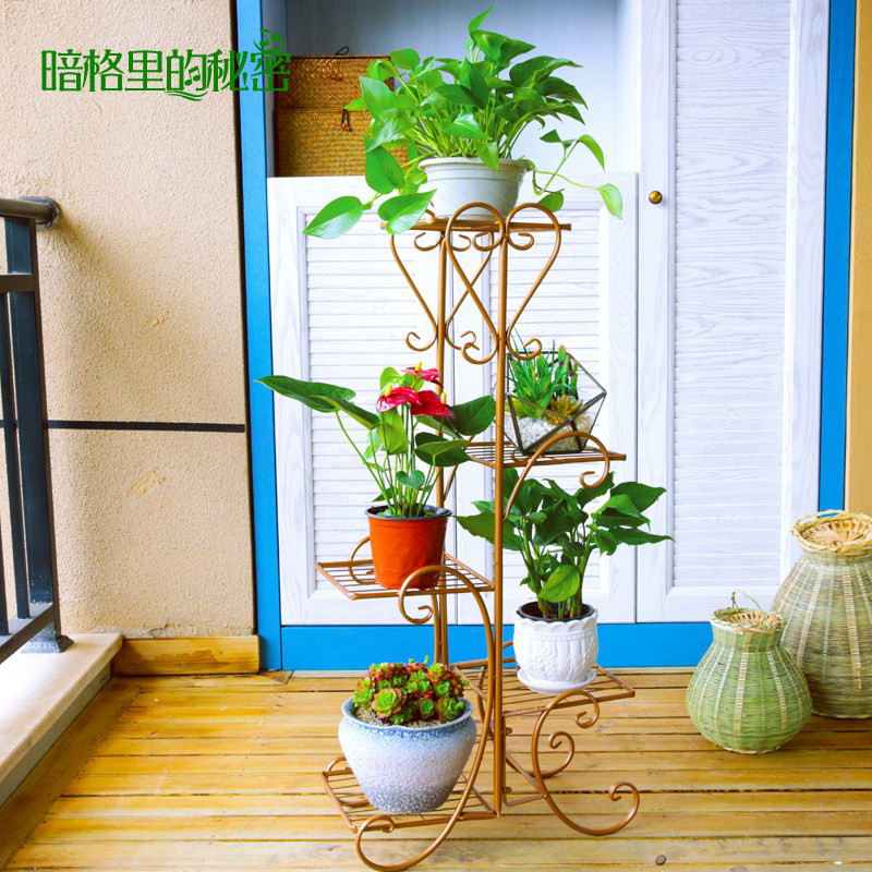 Plus Coarse Simple Iron Art Balcony Courtyard Arch flower frame Climbing Rattan vines Grape Iron Thread Lotus multi-spec