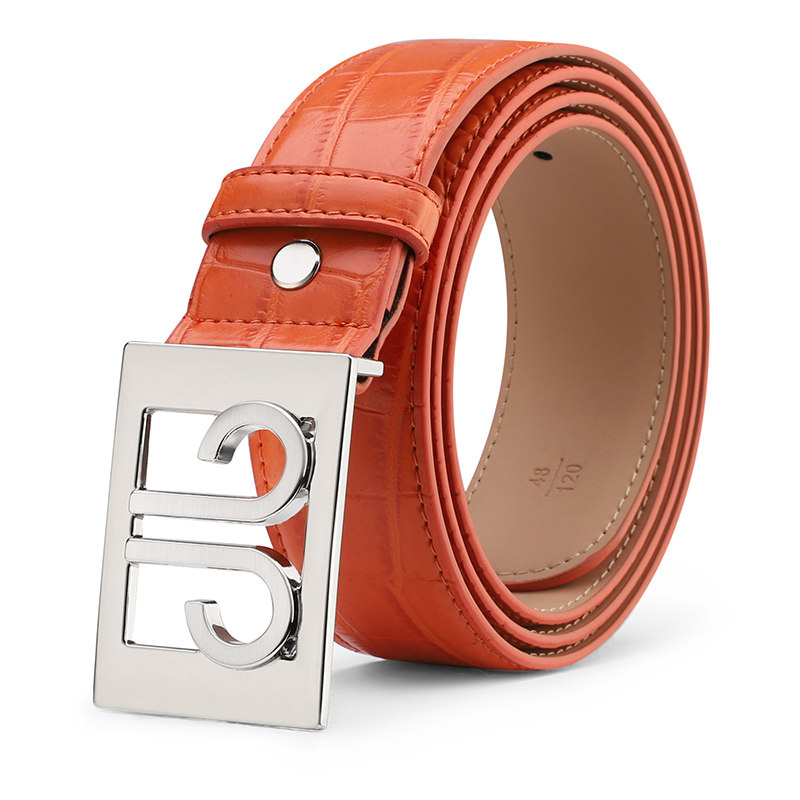 Druhall golf belt girdle belts men and women universal Golf men's belt avocado leather sports belt-Taobao