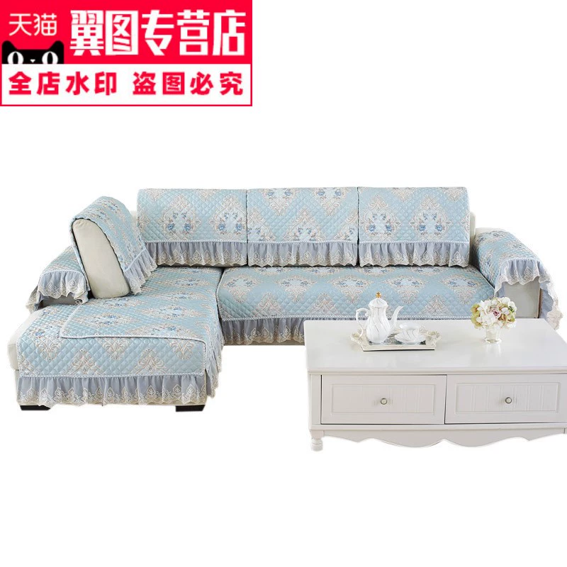 Ghế sofa đệm bốn mùa trường kỷ 123 tổ hợp đệm ghế sofa bọc vải nỉ - Ghế đệm / đệm Sofa