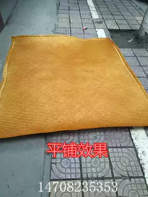 Customized bamboo products new handmade bamboo mats Sichuan yellow decoration antique leisure farm wall skirt bamboo weaving