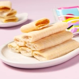 Jinda VC фруктовый соус шоколадной булты с яичным яйцом, хрустящая хрустящая сеть красных повседневных закусок (альбом Cocoa Butt)