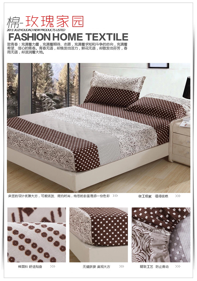 Giường bông 笠 giường đơn trải giường che nệm bảo vệ 1.8m2 mét 2.2 giường ngủ giường ký hiệu giường chống bụi dọc x
