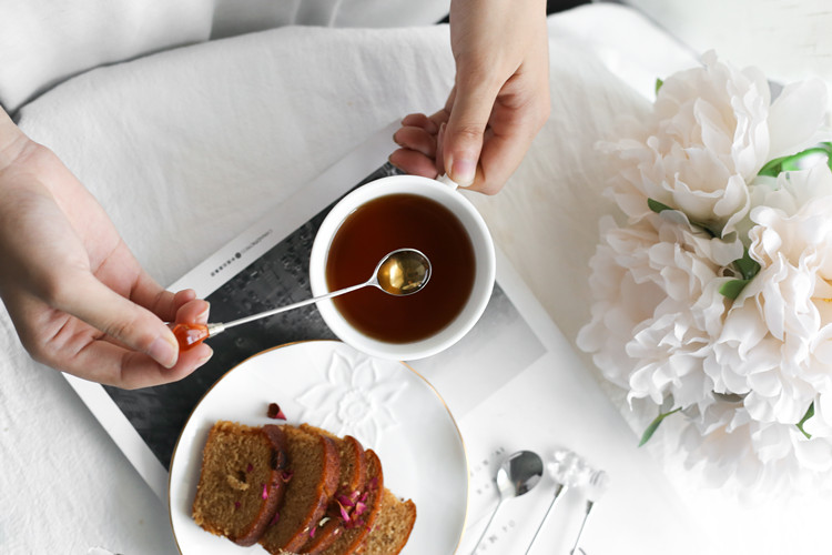 Chính hãng Crystal Clear Dream Drops Cỏ ba lá khuấy muỗng thép không gỉ muỗng cà phê Stir Bar Fruit Fork - Cà phê phin pha cafe đẹp