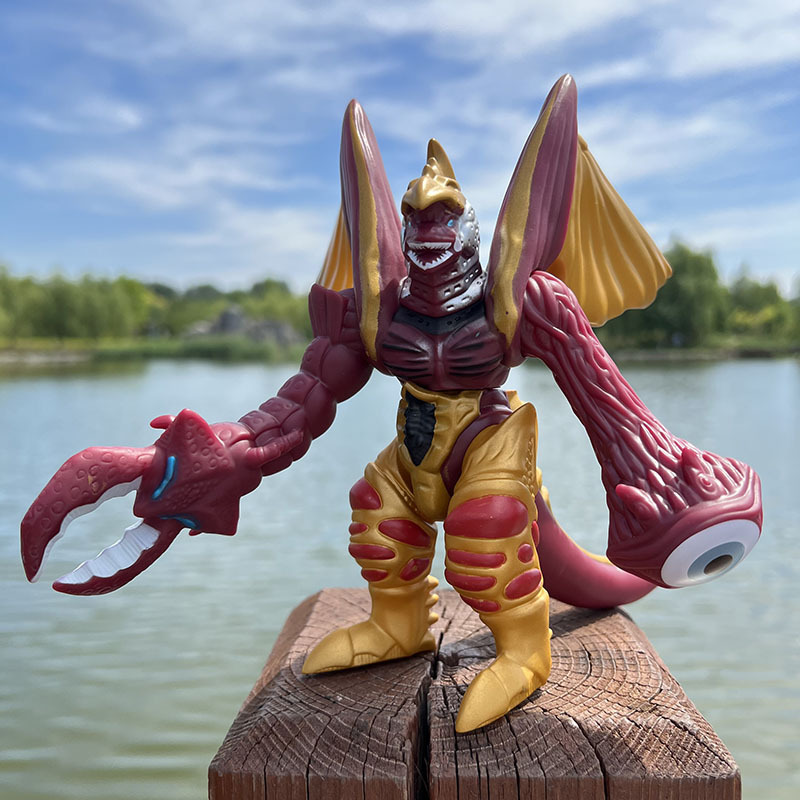 Five Emperors Jagoorgon Gantjeur Large Soft Plastic Gabra Doom Serpent Monster Toy Model Doll