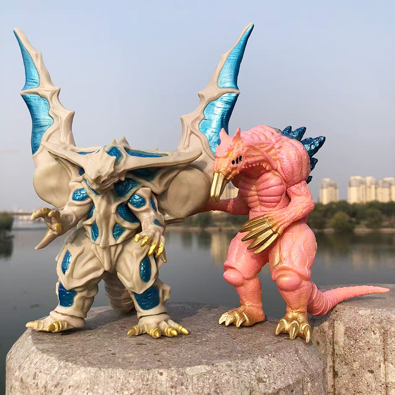 Large Alien Creature Pedronosphile Demon Flying Creature Soft Rubber Bone Wing Coverlanda Monster Soft Rubber Toy