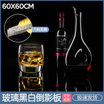 Photography tempered reflection board Glass photo background board Acrylic reflector jewelry electronic still life props