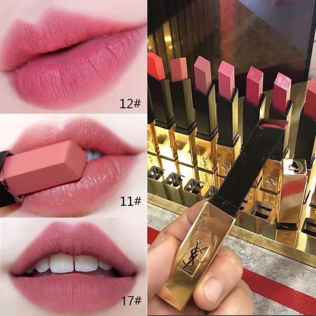Ysl Saint Laurent Tender Powder 11 Square Tube Lipstick 10 Lipstick 18 Small Gold Bar 28 Bean Paste 12 08 Powder Stick 203 213