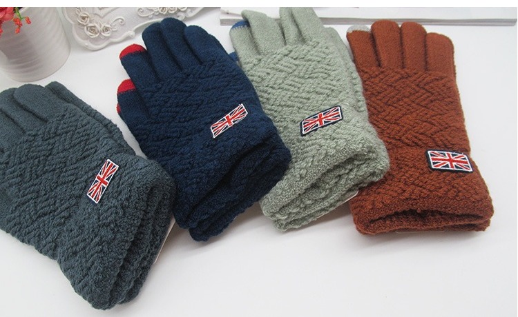 Gants pour homme en Laine Cachemire - Ref 2781355 Image 17