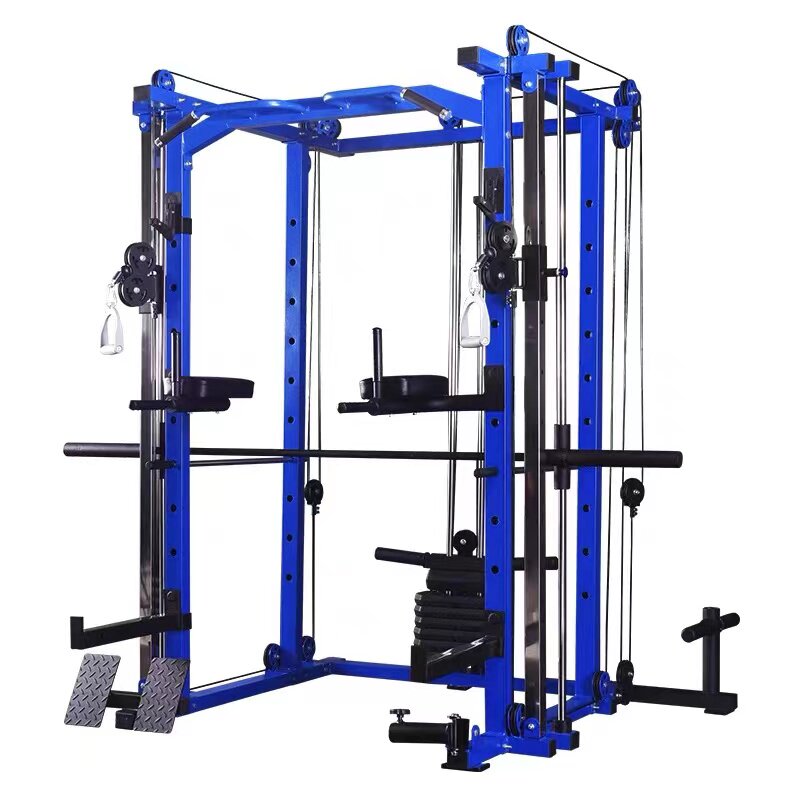 Gantry fitness equipment squat bench press barbell home Smith multi-functional professional equipment comprehensive training equipment