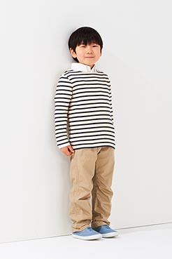 Foreign Trade Export Day Single Soft Pure Cotton Sand Wash Inellan Plaid Pure Color Two Sides Wearing Trousers Long Pants Spring And Autumn Pants.