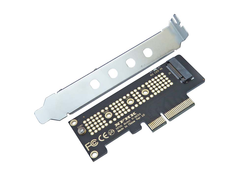 PCIE 3 0 4 0 x4 to NVMe PCIe x4 M 2 NGFF SSD solid state drive transfer card