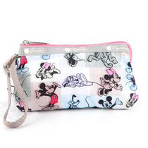 Rexsbao casual mobile phone bag multi-layer cartoon print handbag cosmetic bag coin wallet 8105