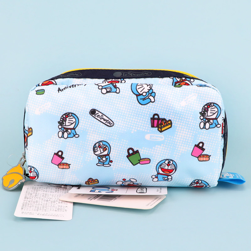 Lux Bao Chinchilla joint fashion waterproof cloth storage bag hand change cosmetic bag 6511 medium