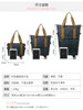 Universal Wheel Backpack and Travel Bag 2024 New Model Handbag Gym Bag Student Dormitory Trendy Luggage Bag