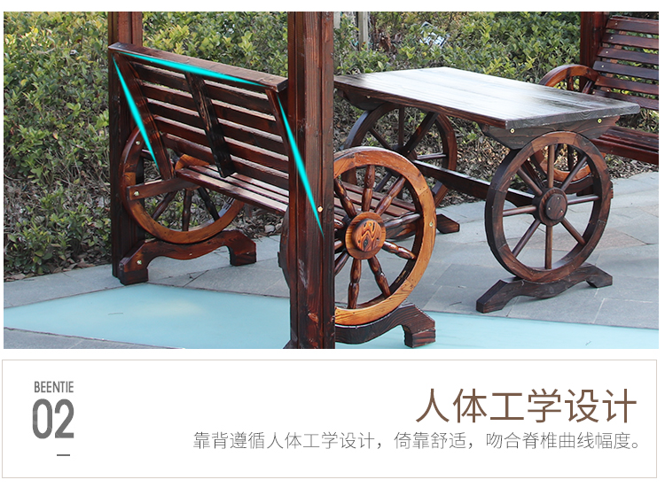 Nhà máy trực tiếp nho giá chống ăn mòn nhà gỗ gazebo gỗ rắn hoa đứng đồ gỗ ngoài trời vườn bảng và ghế vườn leo nho mẫu bàn ghế ngoài trời đẹp