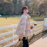 Короткий пуховик с пухом, демисезонная куртка, оверсайз, 2025 года