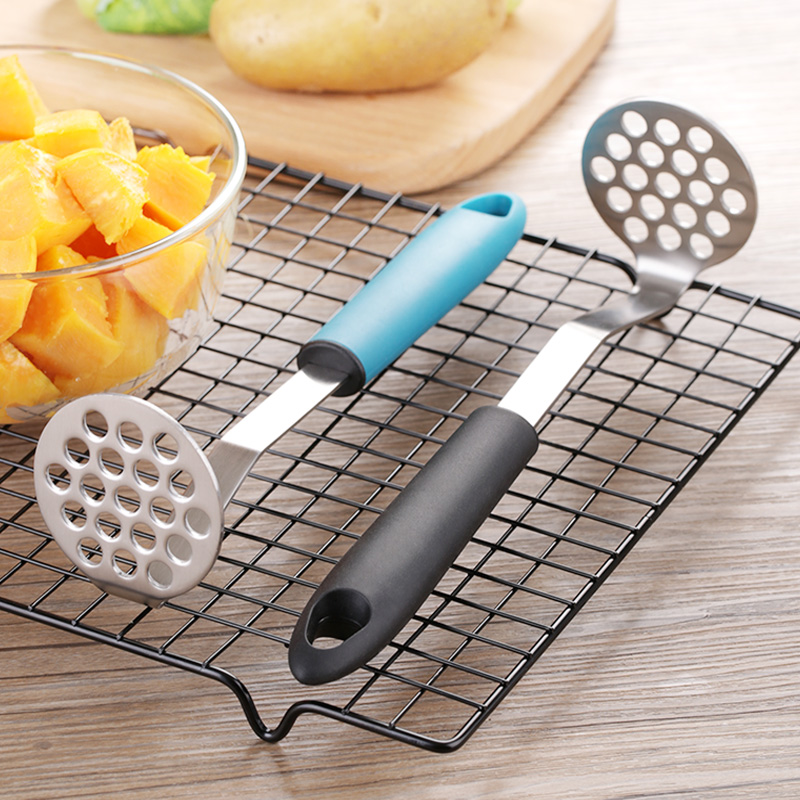 Home Mashed Potatoes Pressed Clay 304 Stainless Steel Baby Coveting Tool Pressed Sweet Potato Clay God Instrumental Fruit Mash