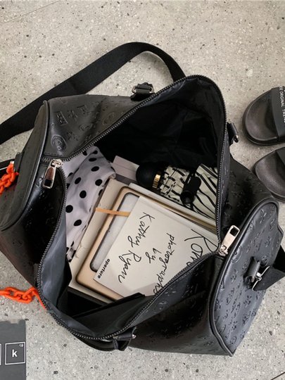 Sac de voyage pour femmes, sac à main de grande capacité pour courtes distances, sac de fitness, sac de bagages pour femmes, sac de voyage pour hommes, nouveau style 2024