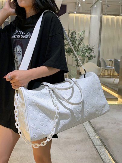 Sac de voyage pour femmes, sac à main de grande capacité pour courtes distances, sac de fitness, sac de bagages pour femmes, sac de voyage pour hommes, nouveau style 2024