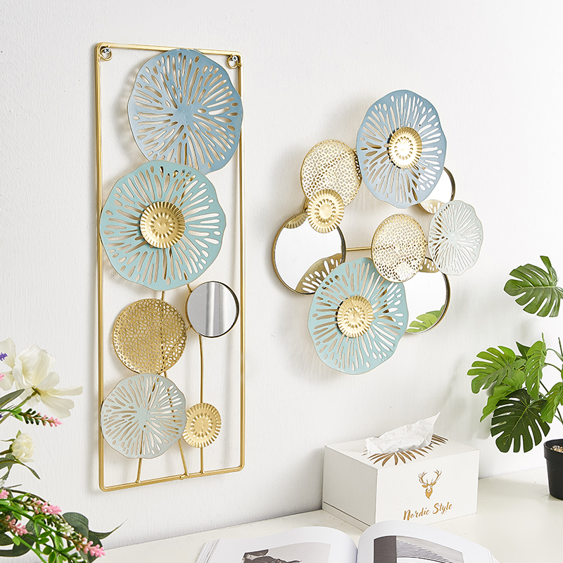 Modern living room bedroom wall decoration pendant Nordic light luxury personalized pendant net red ins style dining room creativity