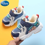 Дисней, детский демисезонный флисовый степпер для мальчиков для раннего возраста, удерживающая тепло спортивная повседневная обувь для отдыха