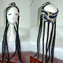 European and American style bag headscarf Braid Wig Towel Nightclub Women Singers Act Out Accessories