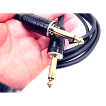 -Electric guitar effector cable electric bass cable noise reduction guitar cable switch cable 3 meters