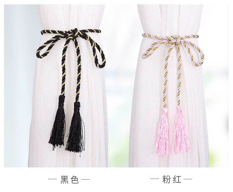 rèm cửa ren hiện đại tua handmade nhỏ gọn treo Sui dây đai bức màn khóa rèm phụ kiện dây buộc dây thừng - Phụ kiện rèm cửa phụ kiện màn cửa