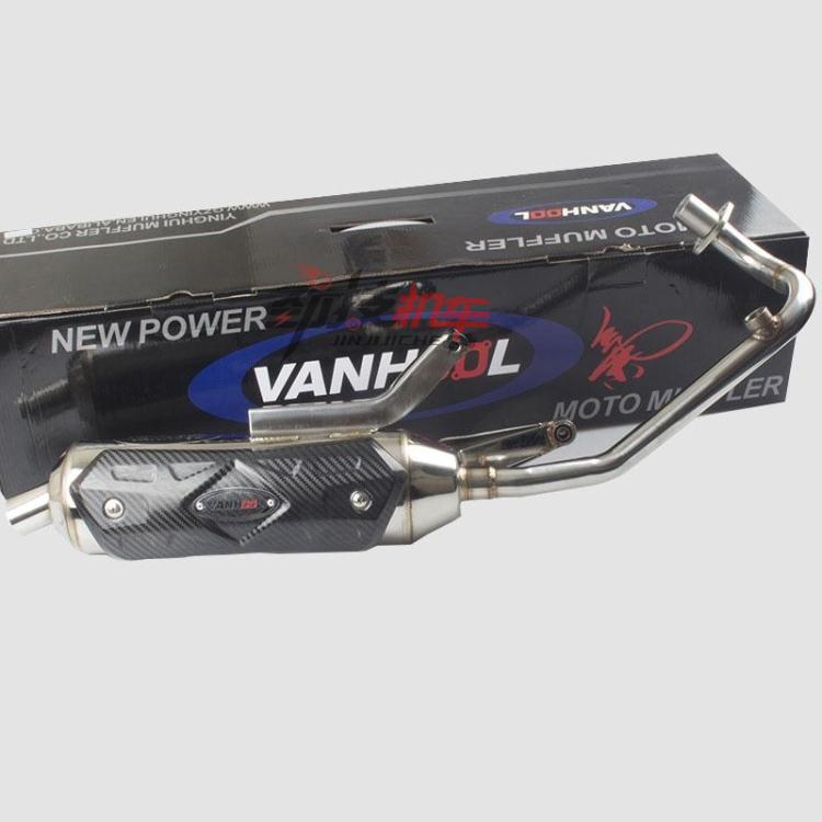 Ống xả Wanhu bão 125RA1 SF3 Thunder 150 góc người yêu sửa đổi xe máy - Ống xả xe máy cổ pô xe máy