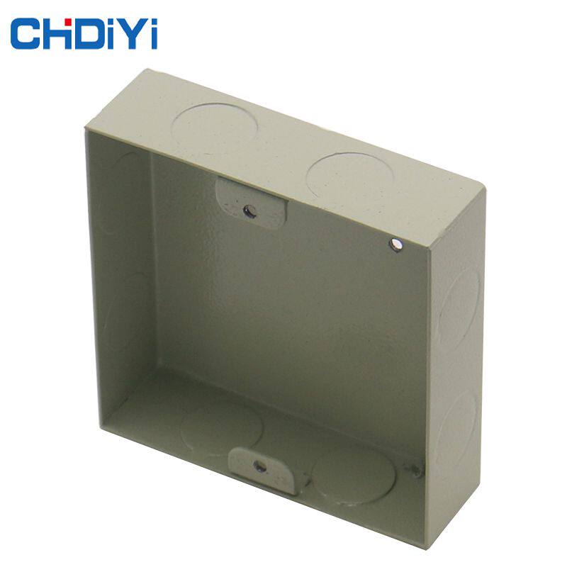 Floor insert box ultra-thin 35mm high shallow iron thickened metal junction box cassette conventional base protective cover