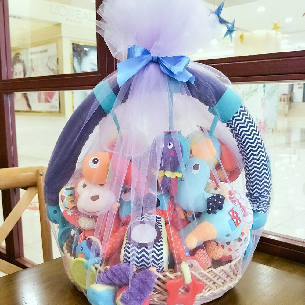 American Baby Toy Gift Box Newborn Supplies Men's And Women's Babies Full Moon Meeting Gifts 100 Days Old Gift Bag