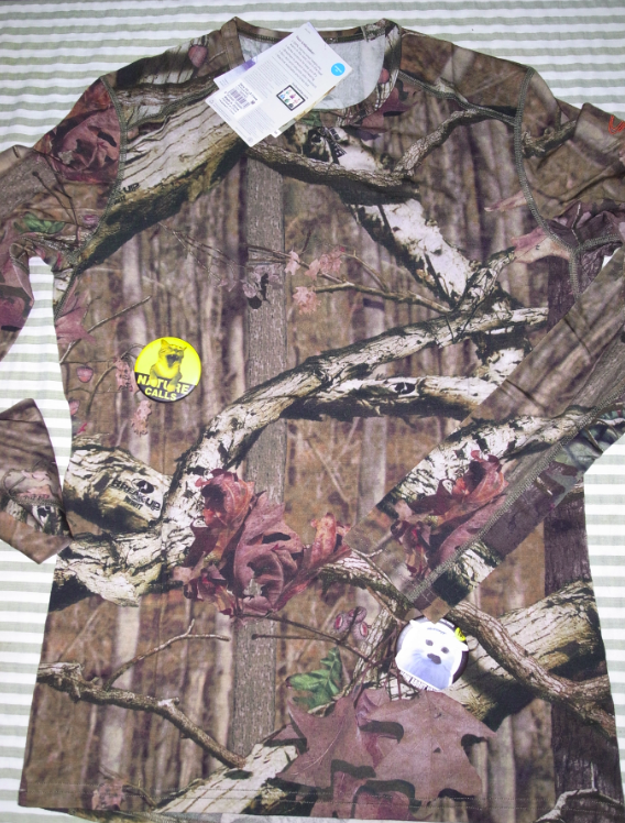 джемпер 【美淘现货】icebreaker ika mossy oak base layer top 迷彩内衣
