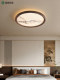 2026 New Model Song-Style Aesthetic Ceiling Light for Living Room, Black Walnut Wood, New Chinese Zen Style, Chinese Style Bedroom and Dining Room