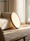 Medieval-Style Bedroom Ceiling Lamp, Song-Style Aesthetics, Chinese Retro Minimalist Full-Spectrum Circular Ultra-Thin Dining Room and Study Lamp