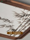 Black Walnut Wood Song-Style Aesthetic Bedroom Ceiling Light, Zen-Inspired Chinese Style, New Chinese Style Ceiling Light for Living Room, Dining Room, and Study