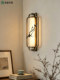 New Chinese-Style Wall Lamp for Living Room Background Wall, All-Copper Chinese-Style Aesthetic, Song-Style Aesthetic, Entryway, Corridor, Bedroom, Bedside Lighting