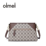 oimei Демисезонная сумка через плечо на одно плечо из ПВХ, в корейском стиле