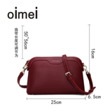 oimei Кожаная сумка на одно плечо, сумка через плечо